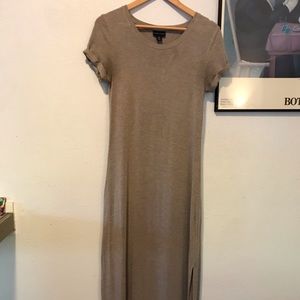 Long form fitting dress